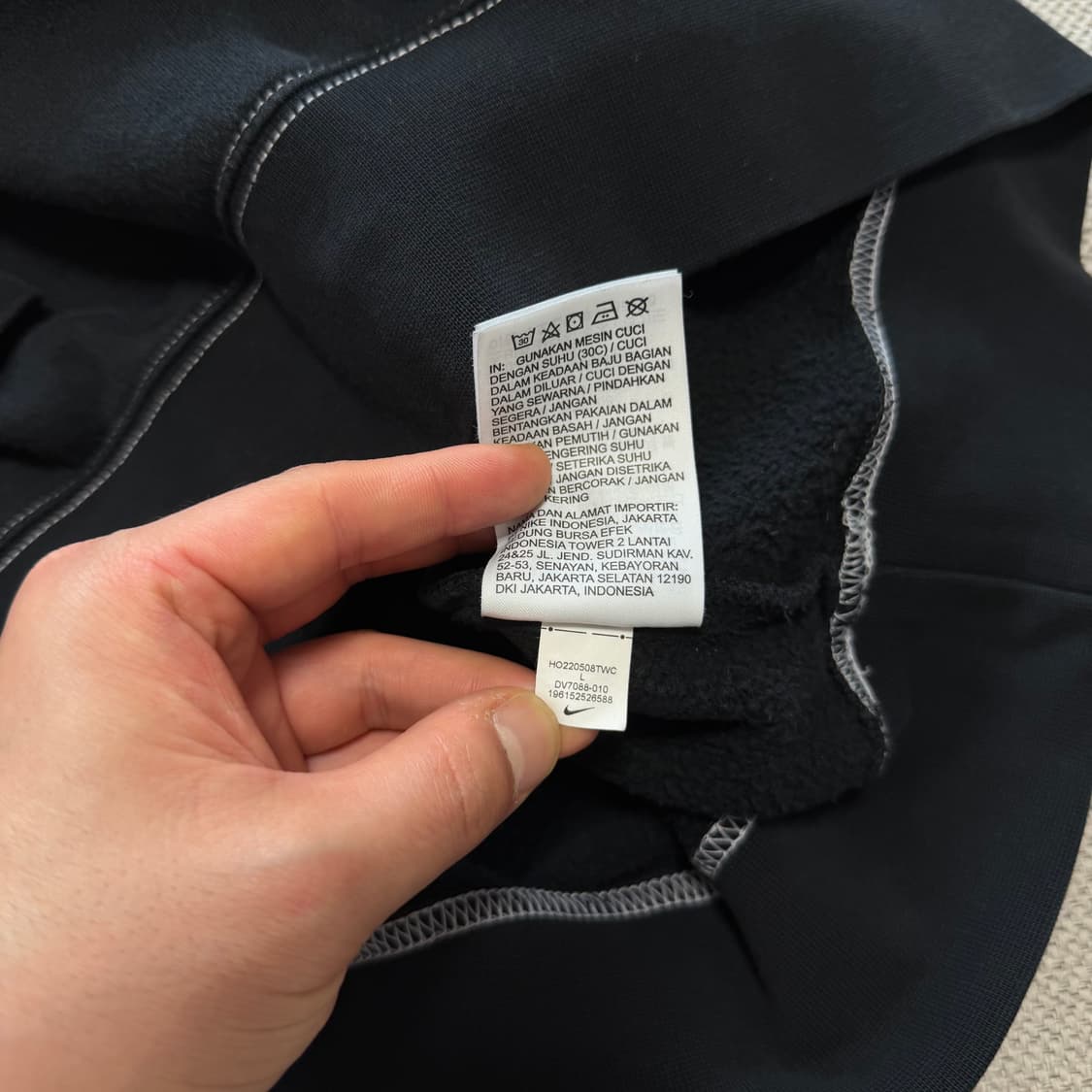 나이키 멀티 스우시 기모 맨투맨 상품이미지4