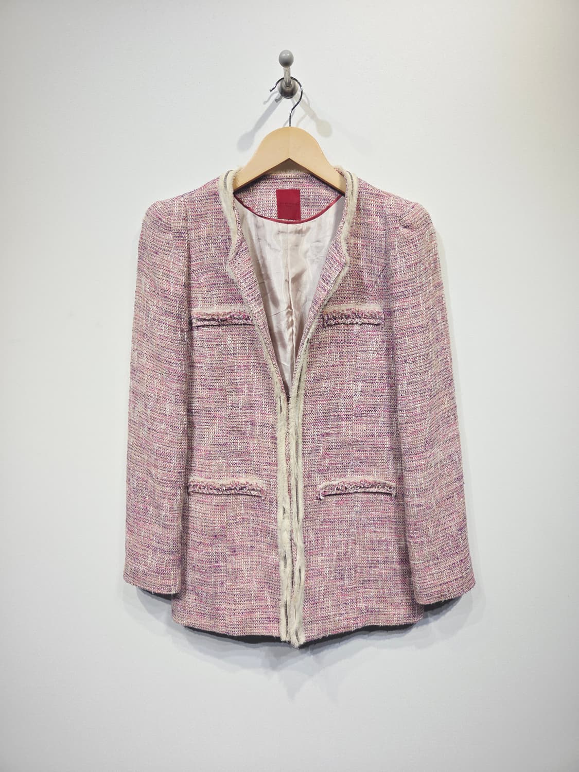 MINIMUM REFLEX 미니멈 리플렉스 프린지 트위드 자켓 상품이미지2