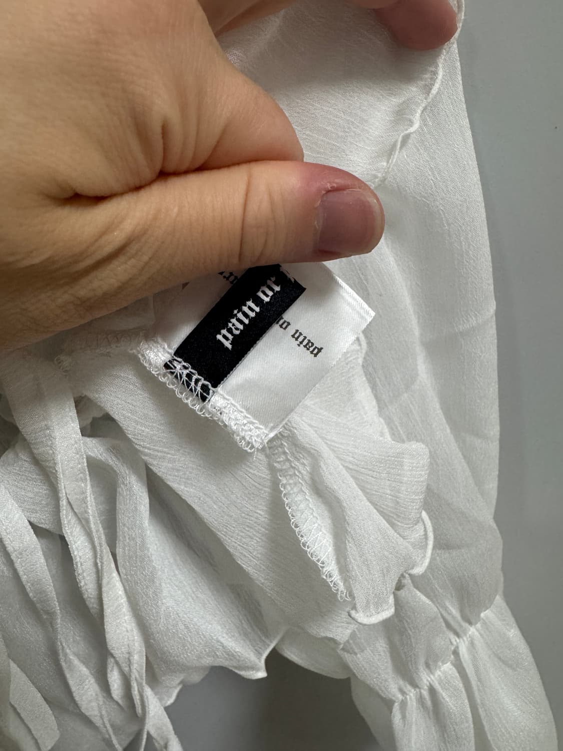 페인오어플레져MERMAID SHEER CARDIGAN white 상품이미지6