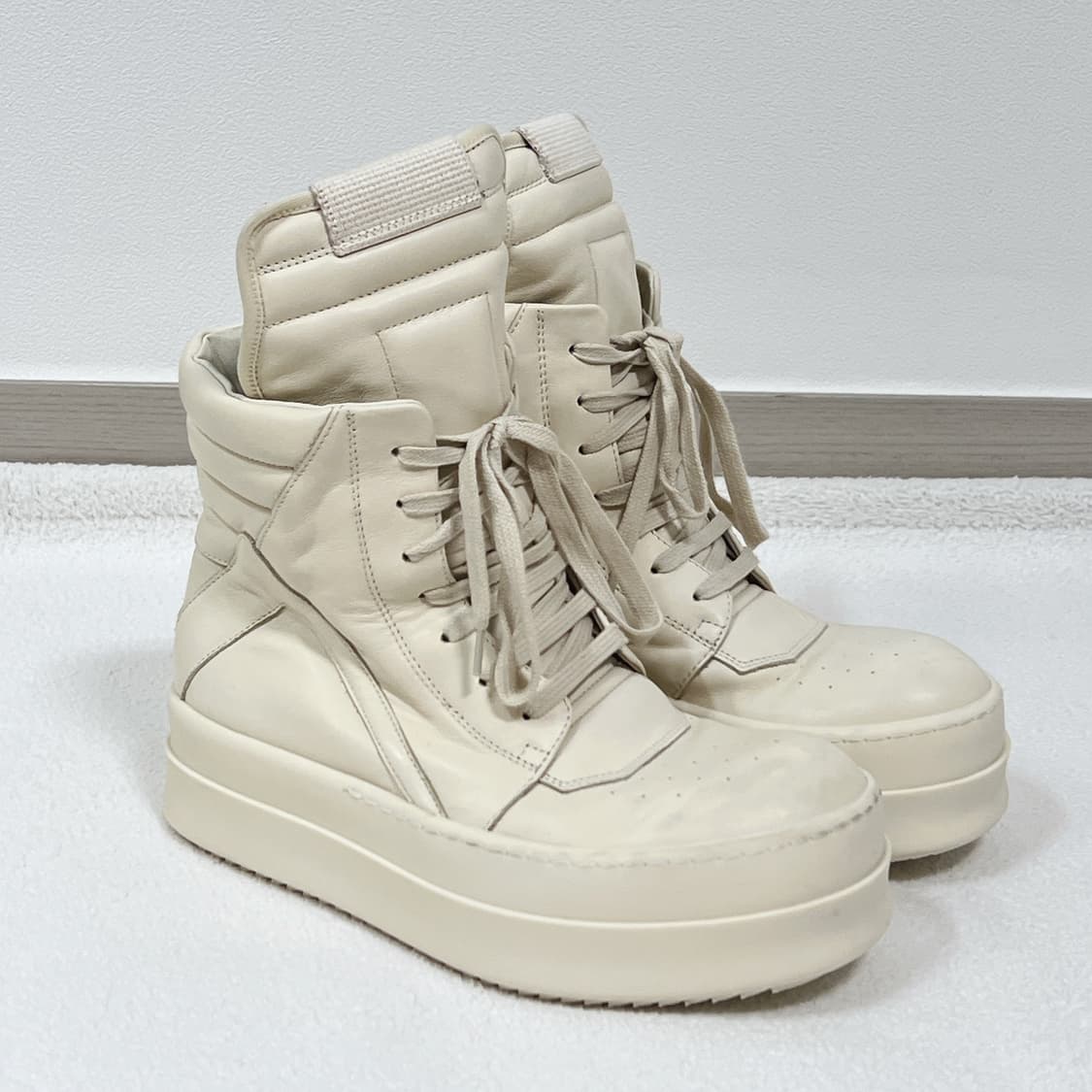 릭오웬스 24FW 메가범퍼 지오바스켓 밀크 상품이미지1