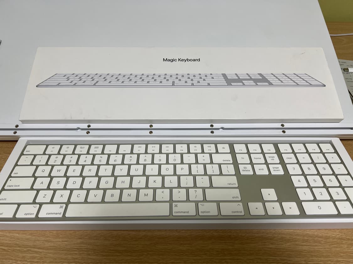 애플 매직키보드 뉴메릭 영문자판 a1843 상품이미지1