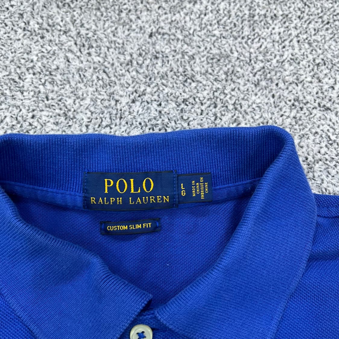 L 폴로랄프로렌 반팔 카라 티셔츠 0410M 상품이미지2