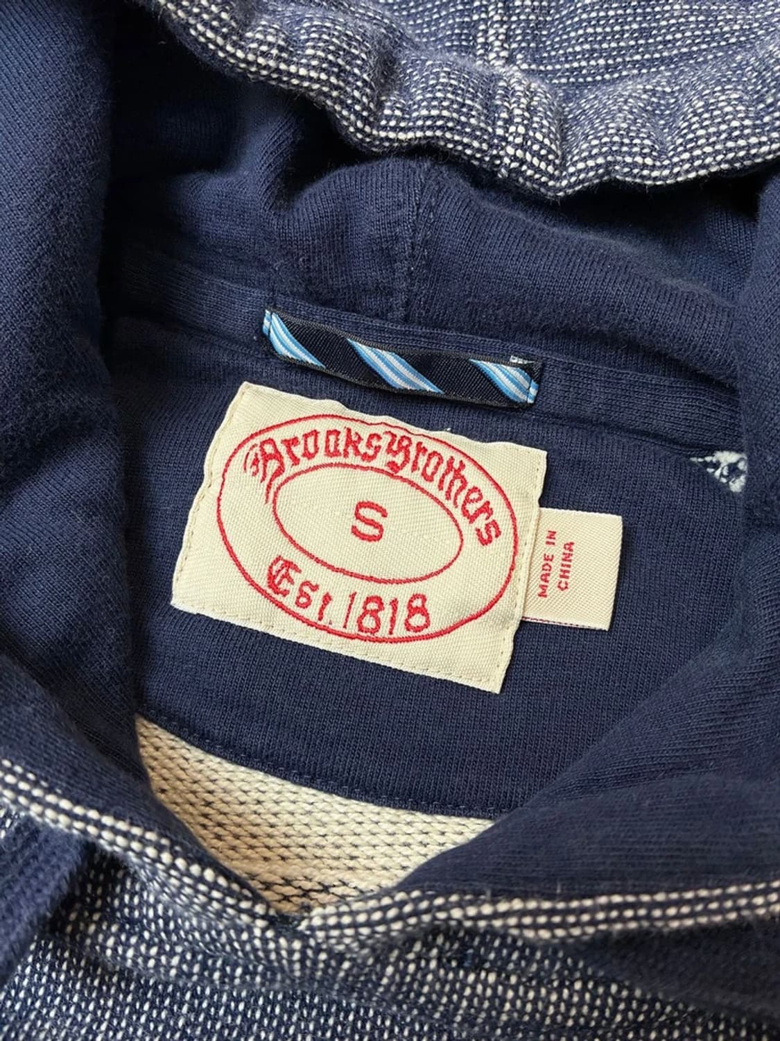 브룩스브라더스 아메카지 백로고 후드티 PN5759    상품이미지7