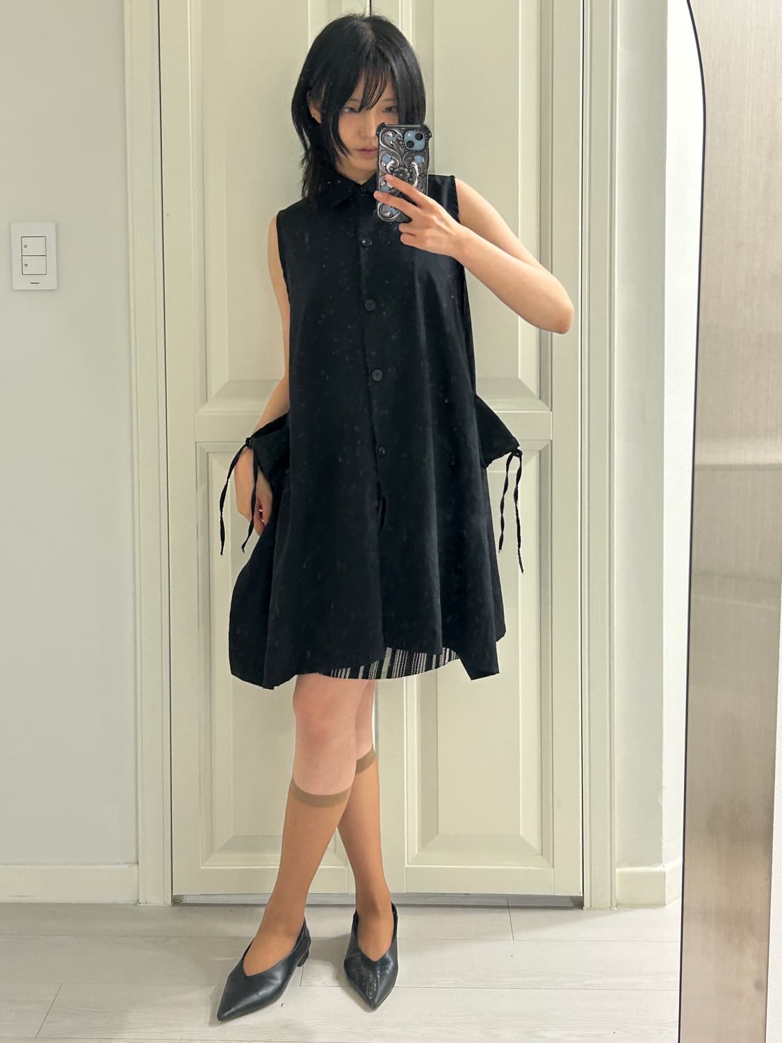 Sleeveless Shirt Dress / 빈티지 원피스  상품이미지3