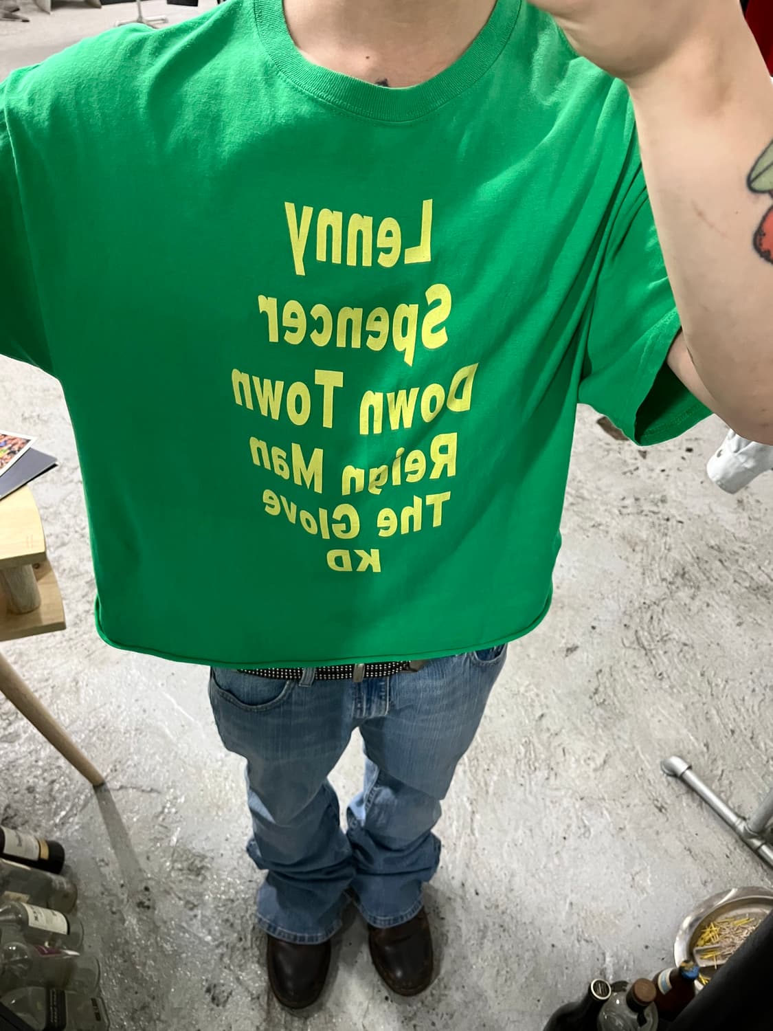Sonics player name cutting tee 상품이미지3