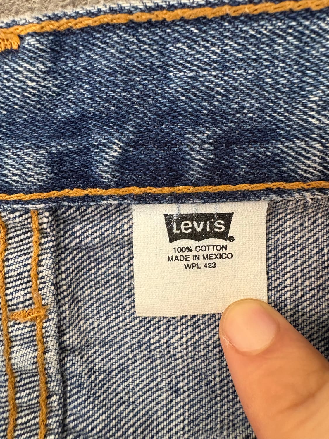 90's vtg Levi's 501 Denim Pant. 상품이미지4