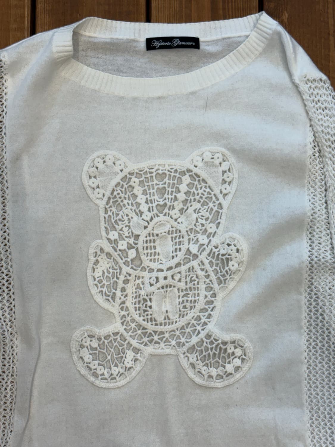 히스테릭글래머 퍽베어 크로셰 니트 상품이미지6