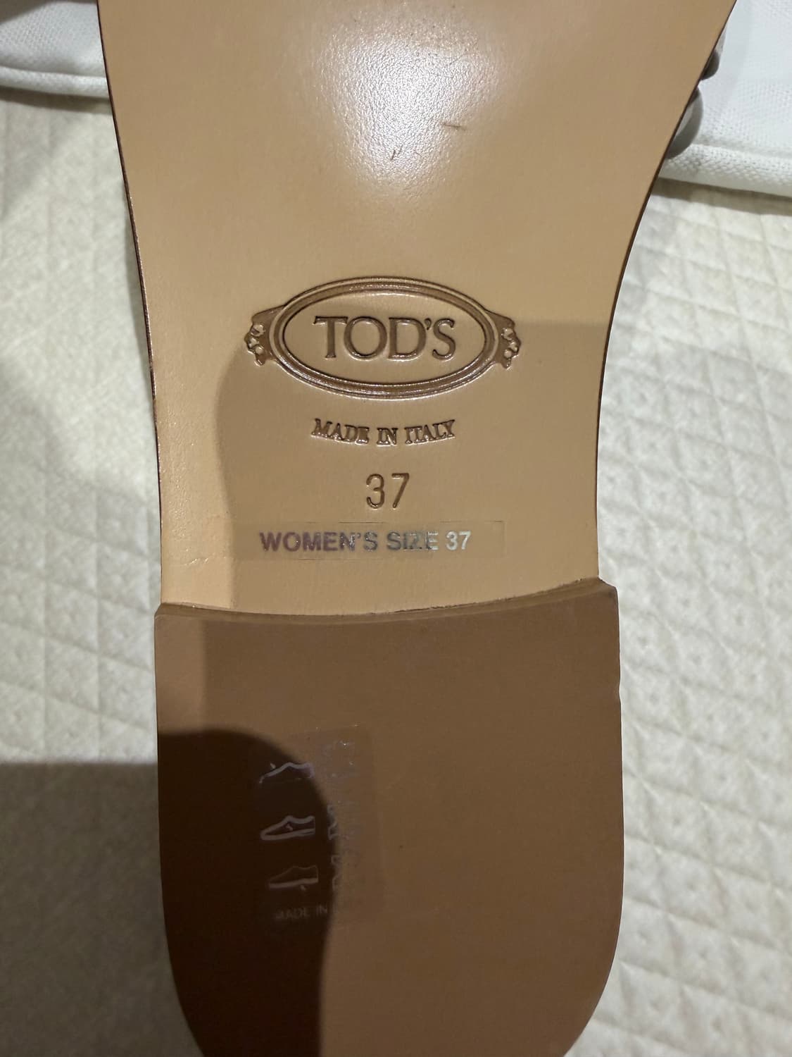 토즈 슬리퍼 미착용 상품이미지5