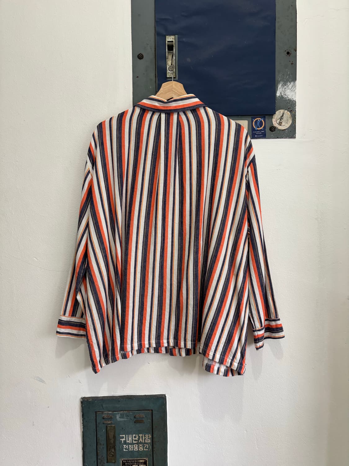 VTG Multi Stripe Euro Work Shirt 상품이미지5