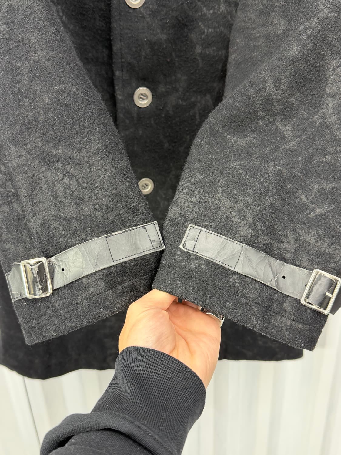 No future crack half coat 상품이미지10