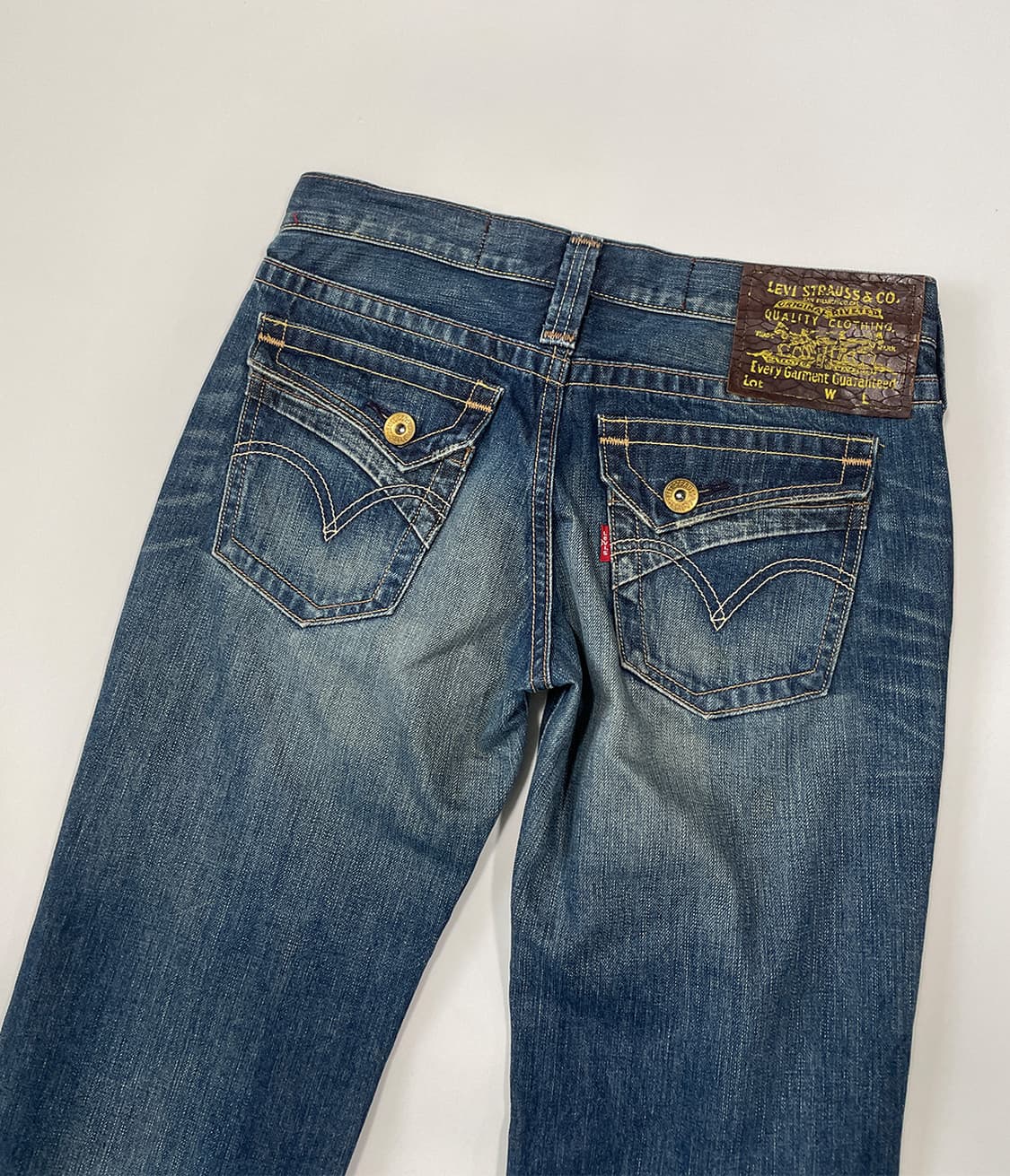 빈티지 리바이스 로우라이즈 부츠컷 데님 팬츠 상품이미지5