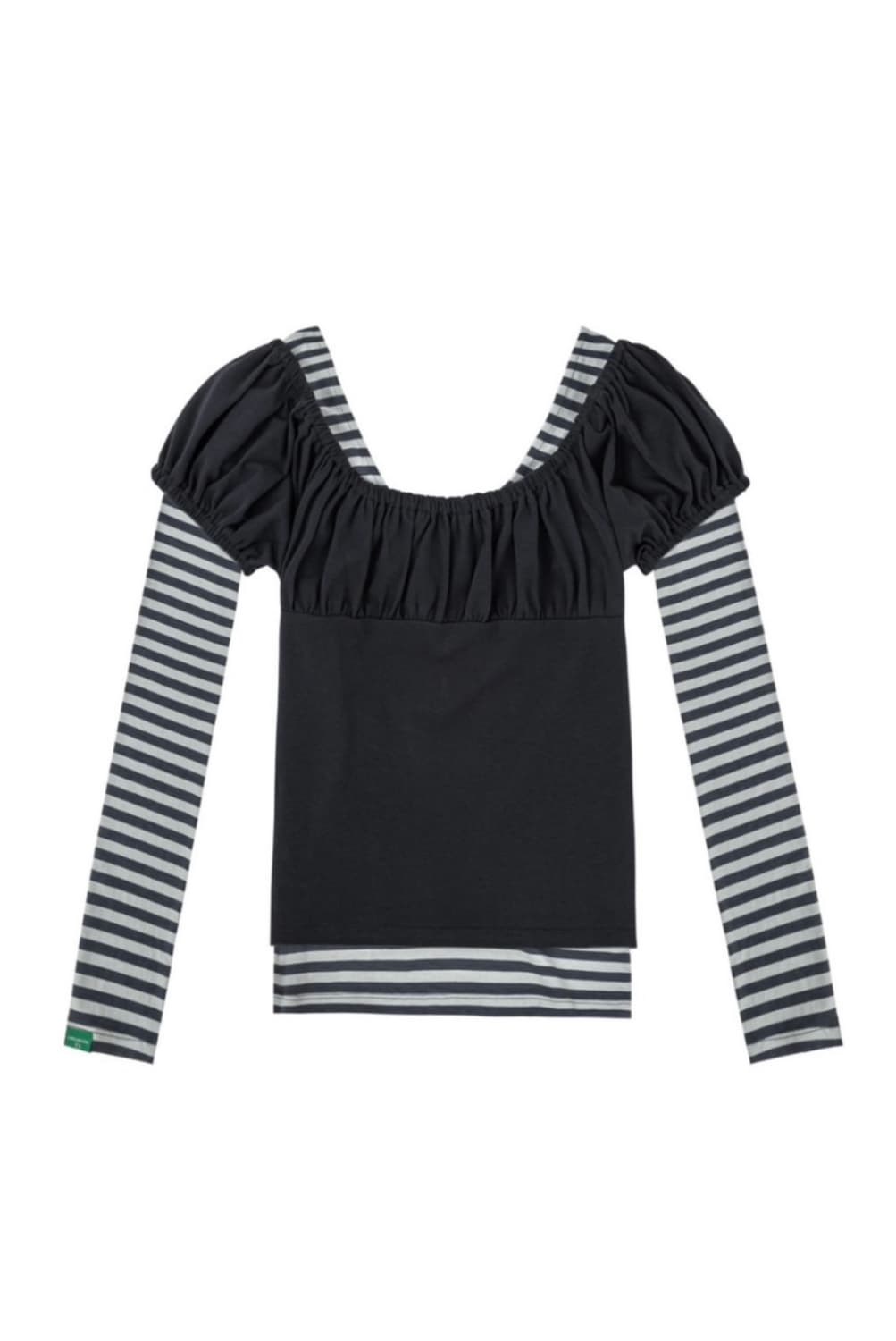 노컨텐츠 레이어드 티 상품이미지2