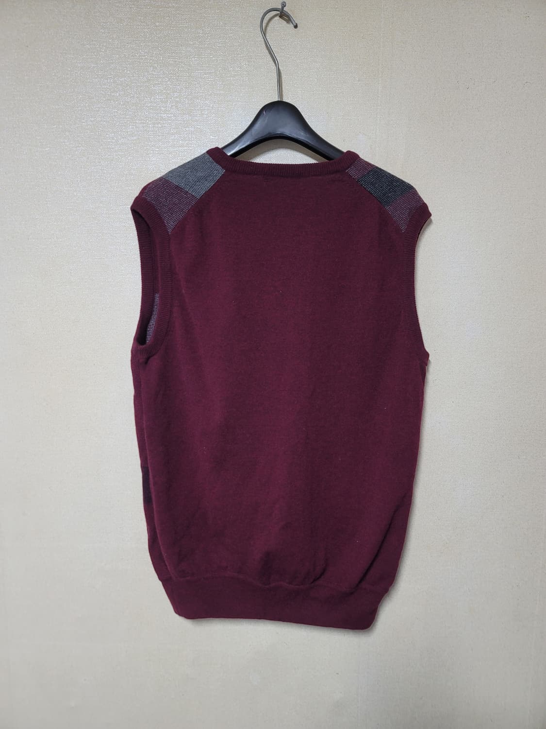 닥스 브이넥 니트 베스트 상품이미지3