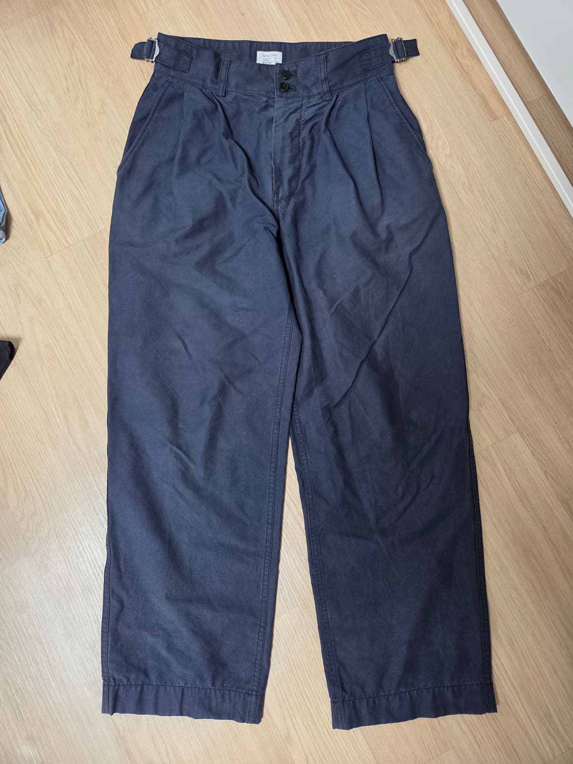 어나더오피스 산티아고 치노팬츠 네이비 00사이즈 상품이미지1