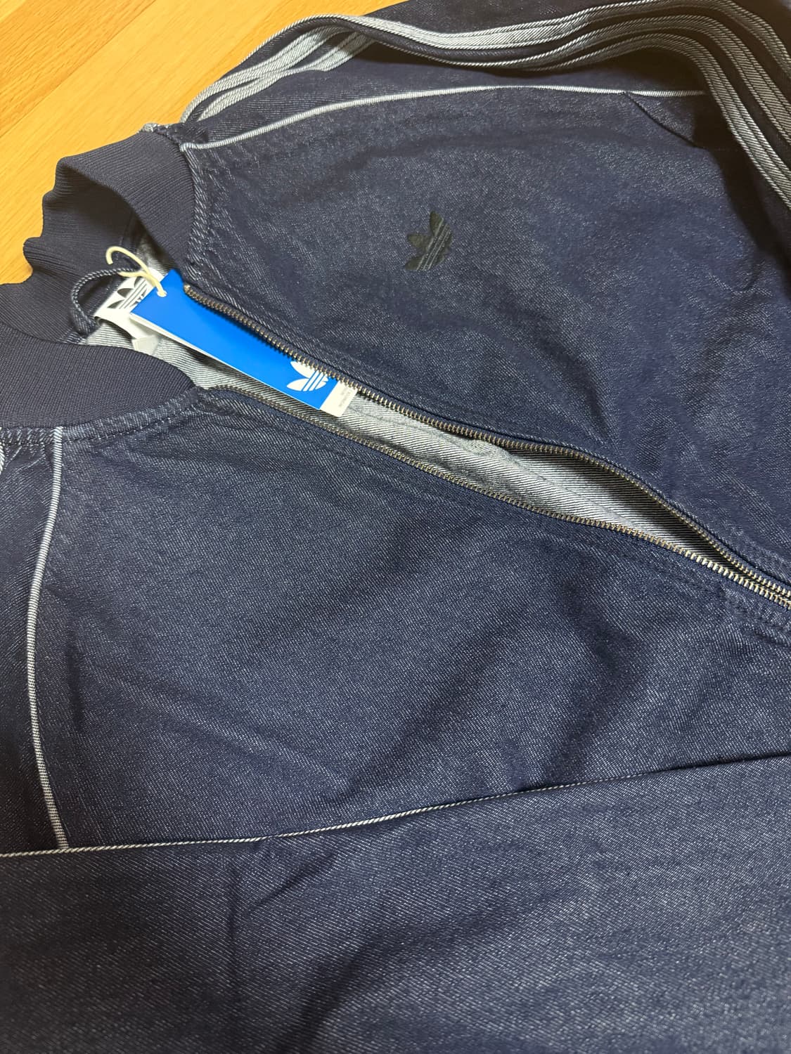 아디다스 아디컬러 루즈핏 데님 자켓 sst 상품이미지2