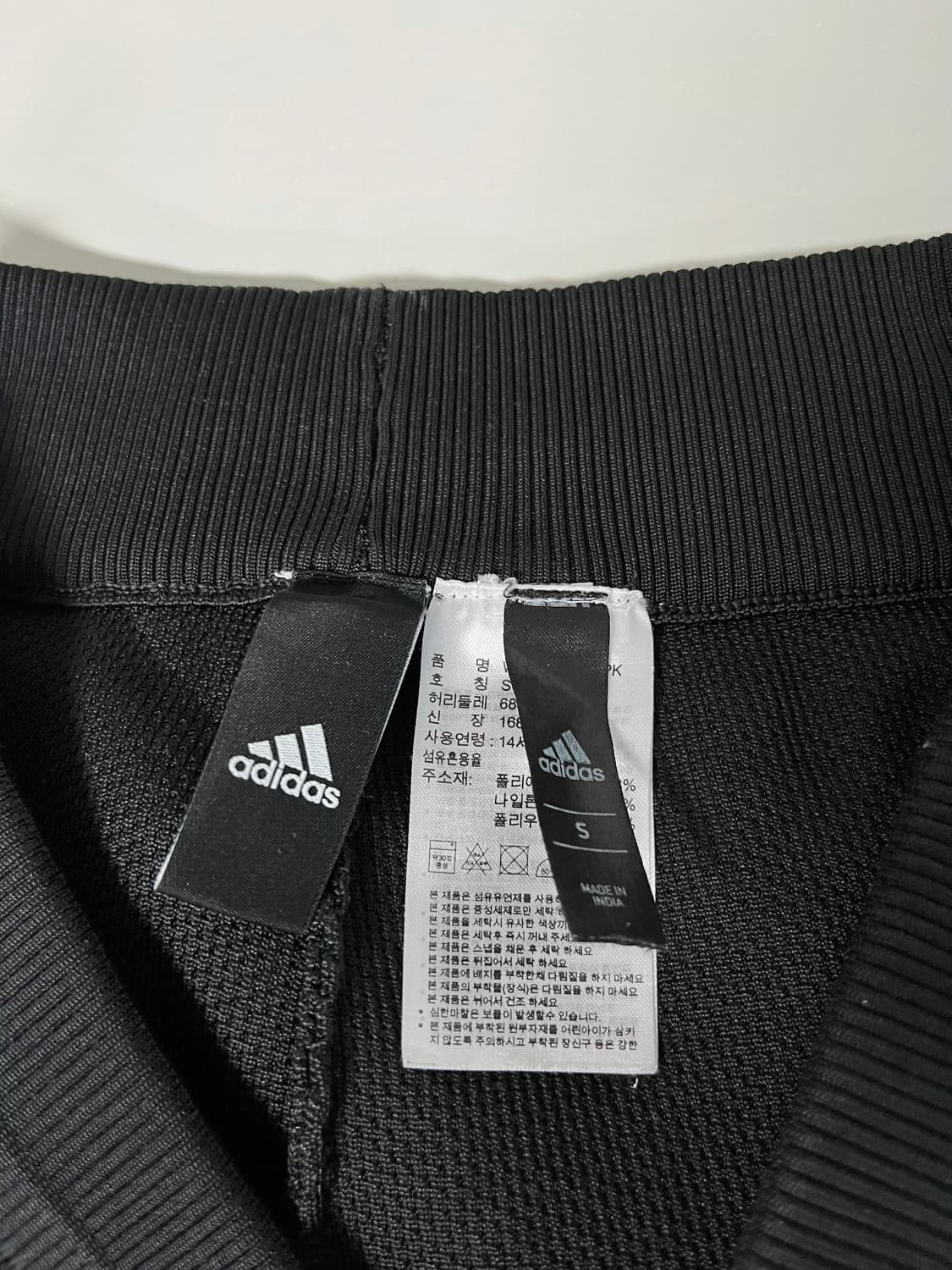 S) 아디다스 레깅스 팬츠 블랙 상품이미지4