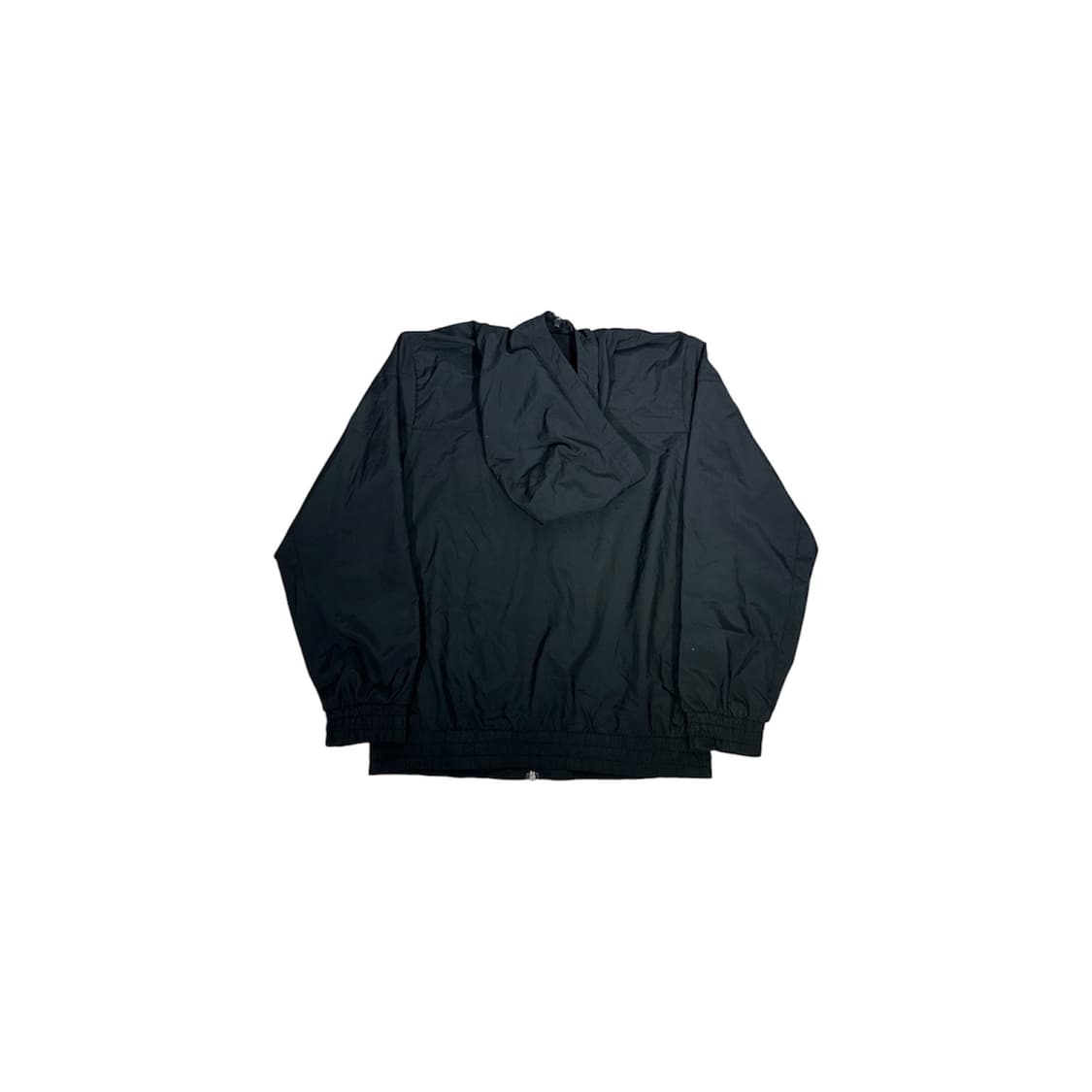 나이키 블랙 오레오 올드스쿨 화이트 라인 후드 바람막이 트랙 자켓 L 상품이미지5
