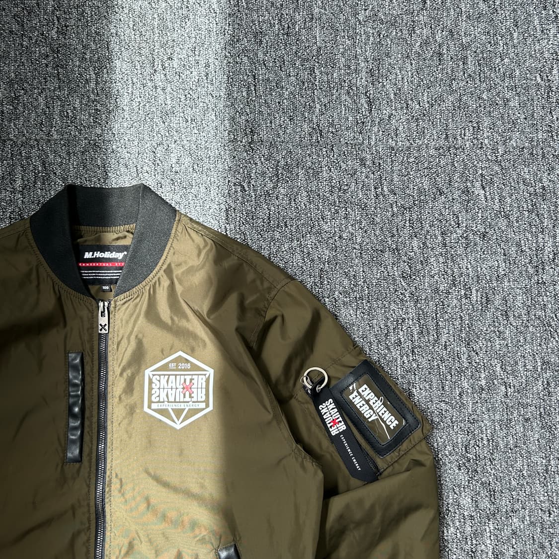 M. Holiday 카키 항공점퍼  상품이미지3