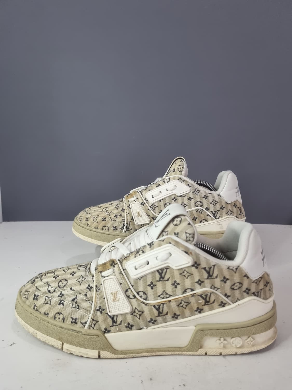 8 루이비통LV 트레이너 모노그램 베이지 상품이미지2