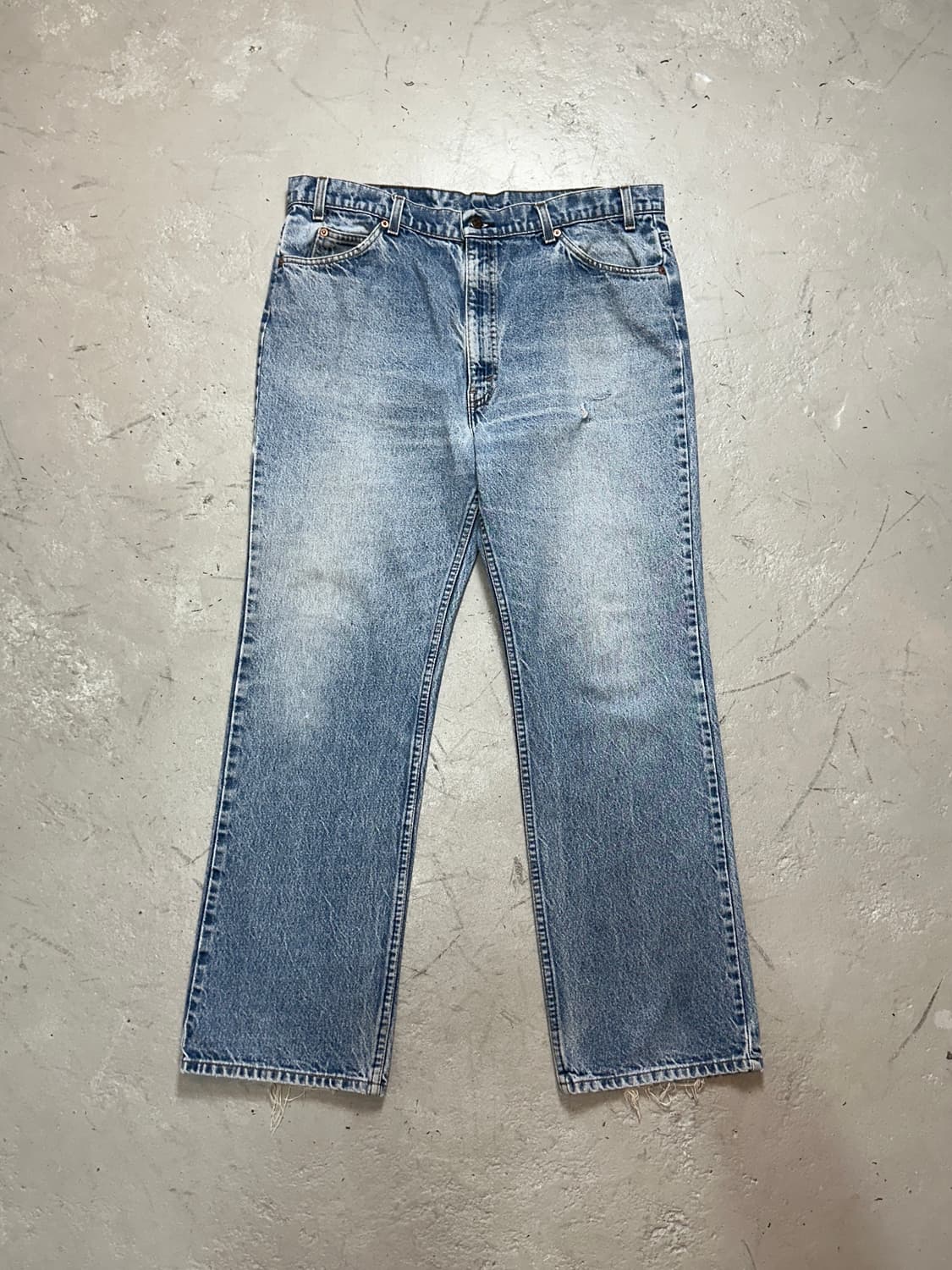 80's USA Made 리바이스 517 부츠컷 플레어진 상품이미지1