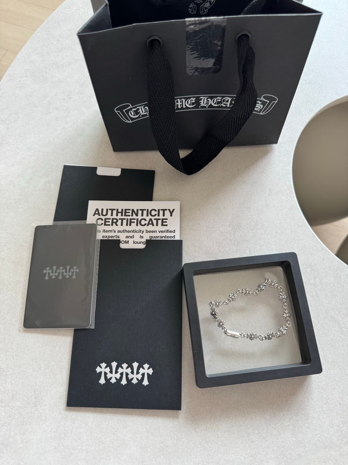 크롬하츠 타이니 e ch pls 팔찌 12링크 상품이미지5