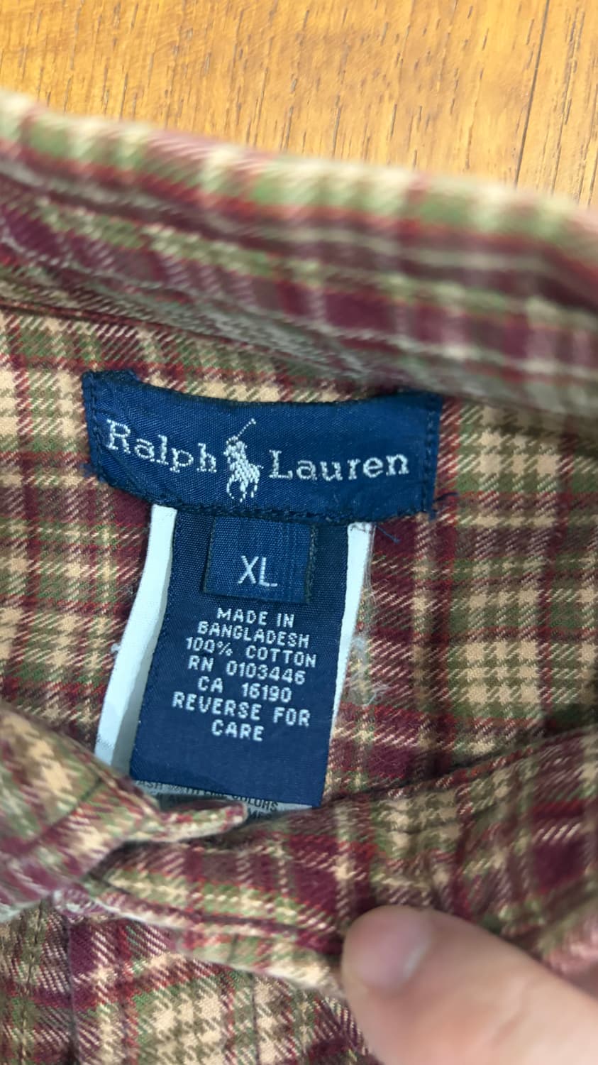 폴로 체크 셔츠 상품이미지10