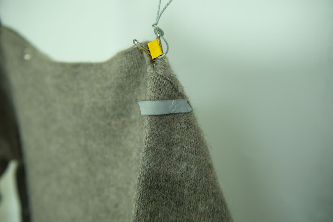 Christophe lemaire 90s alpaca snap knit 상품이미지3