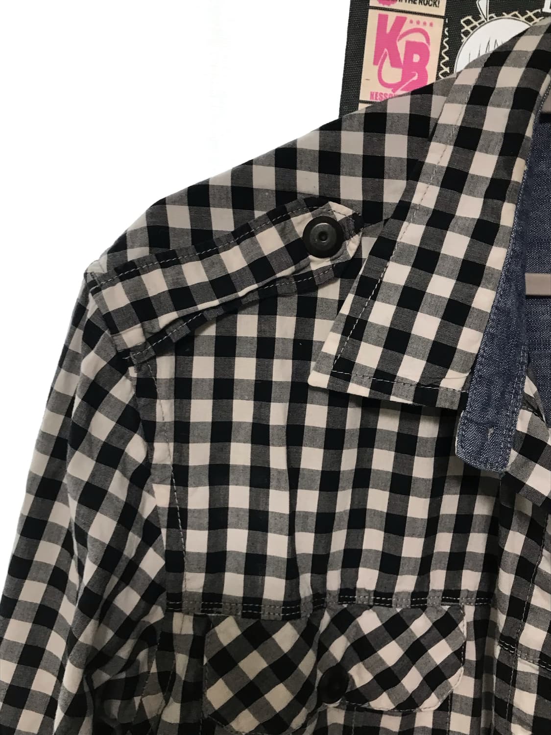 빈티지 체크셔츠 상품이미지2