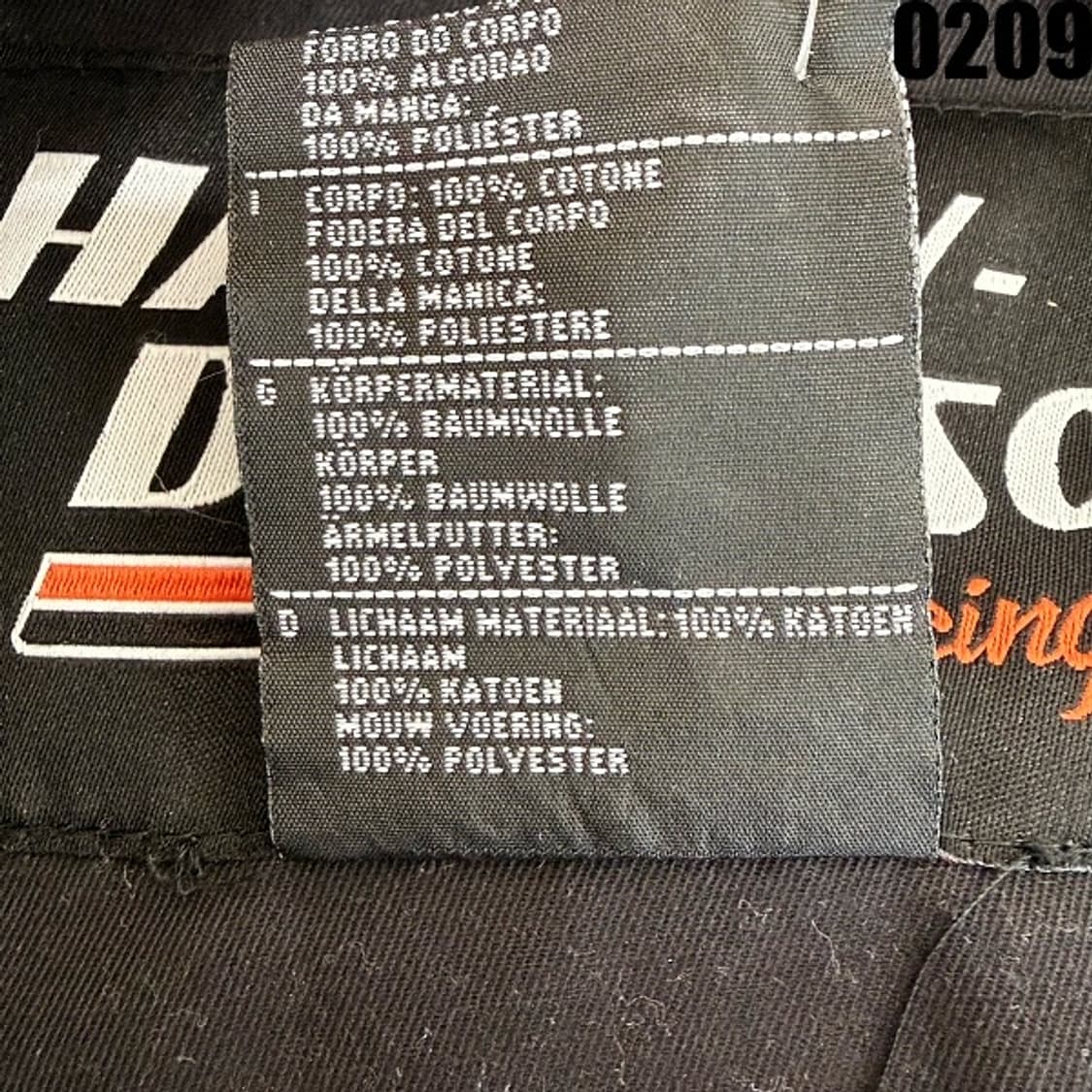 할리데이비슨 레이싱 자켓 M 0209  상품이미지9