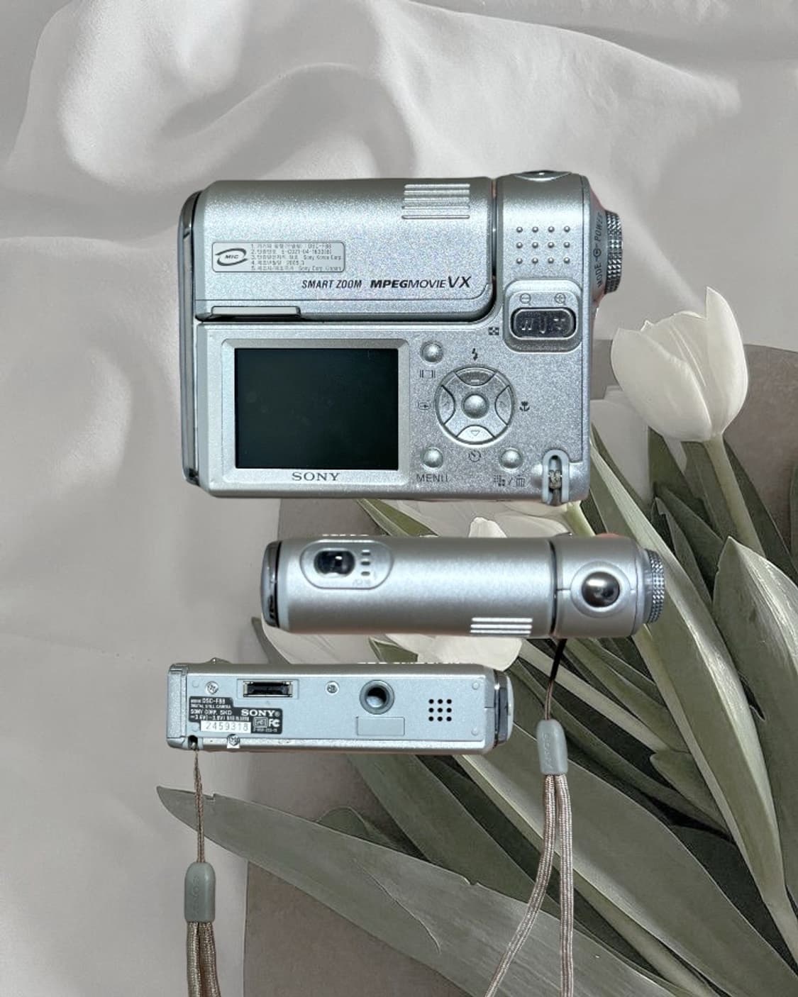 셀카,풀구성) 소니 사이버샷 DSC-F88 디카 빈티지 캠코더 상품이미지2