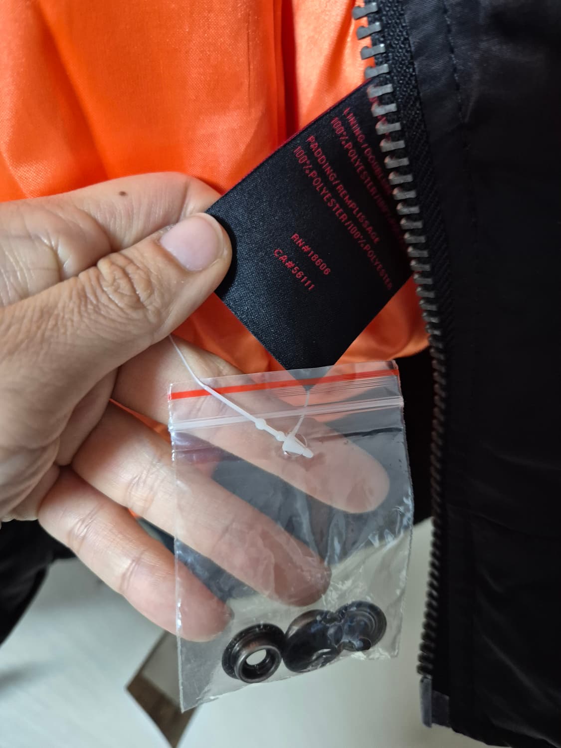 schott (새제품) 쇼트  ma-1 항공점퍼 플라이트자켓 XL 상품이미지7