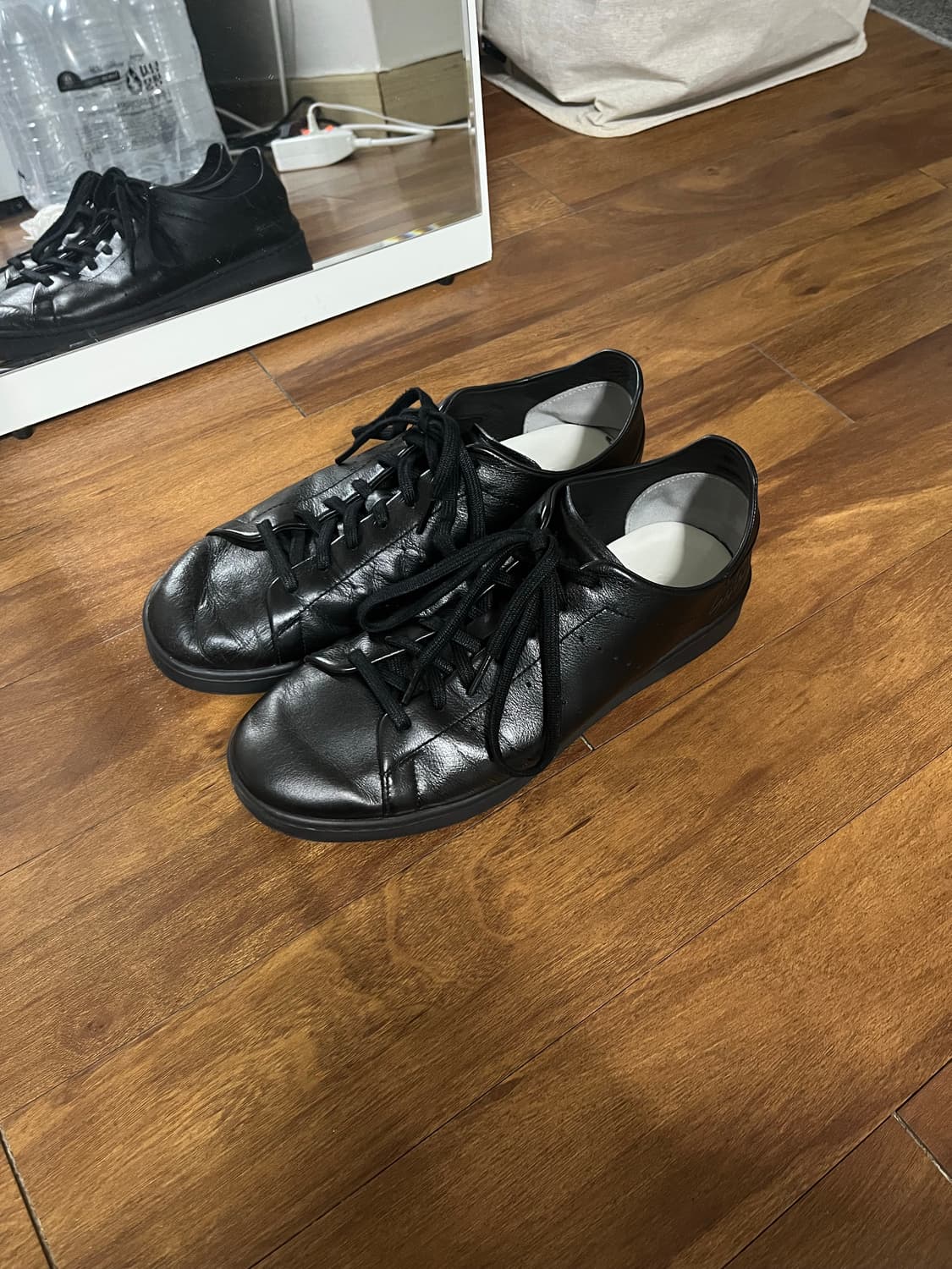 [285]Y-3 스탠스미스 블랙 상품이미지1