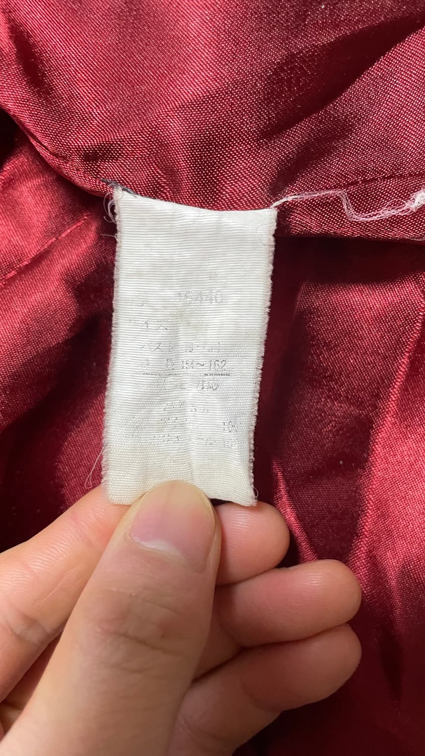 JPN 90s~00s 일본 빈티지 레드 노르딕 퍼 베스트 상품이미지7