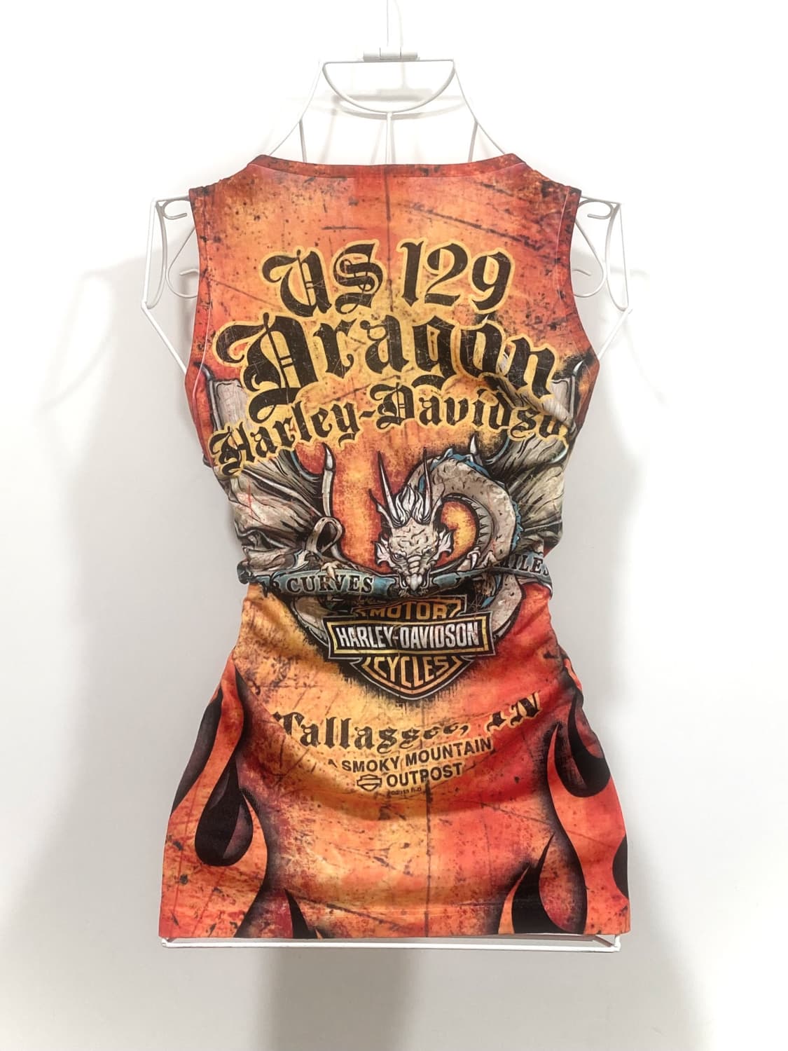 Harley-Davidson dragon sleeveless 상품이미지3