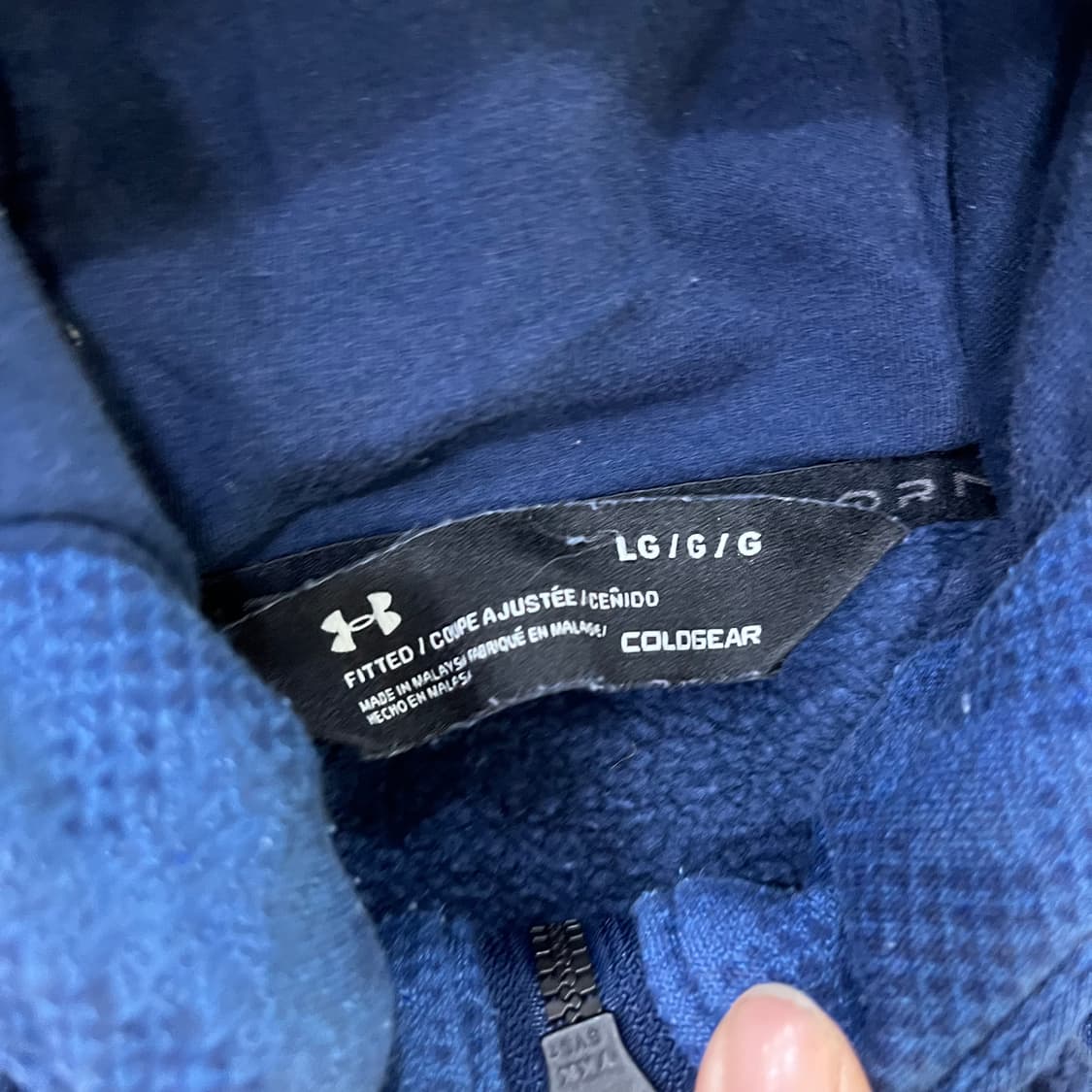 L 언더아머 후드 집업 자켓 0319M 상품이미지2