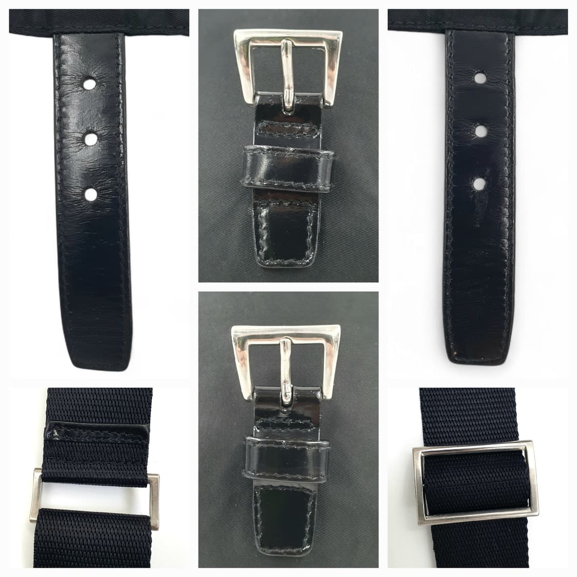 프라다 투포켓 블랙 메신저백 크로스백 숄더백 상품이미지6