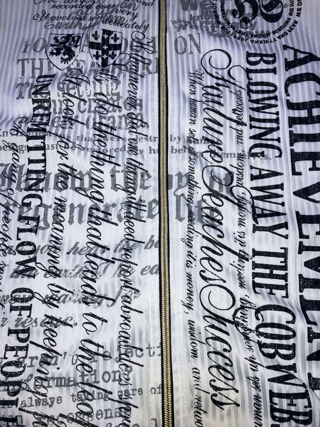 JPN vintage punk lettering zip 상품이미지7