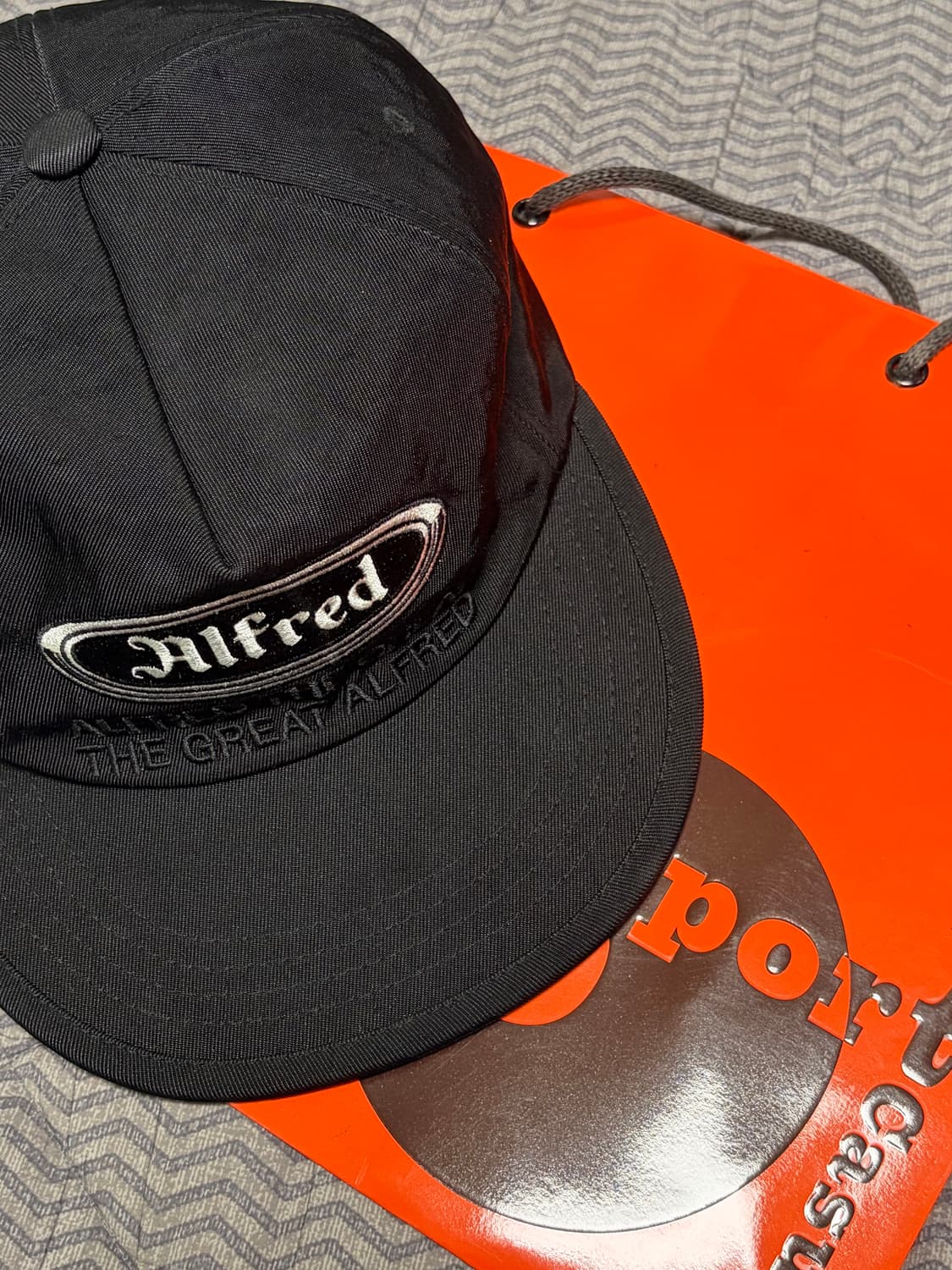 헤리티지플로스 알프레드 나일론 캡 블랙 상품이미지1