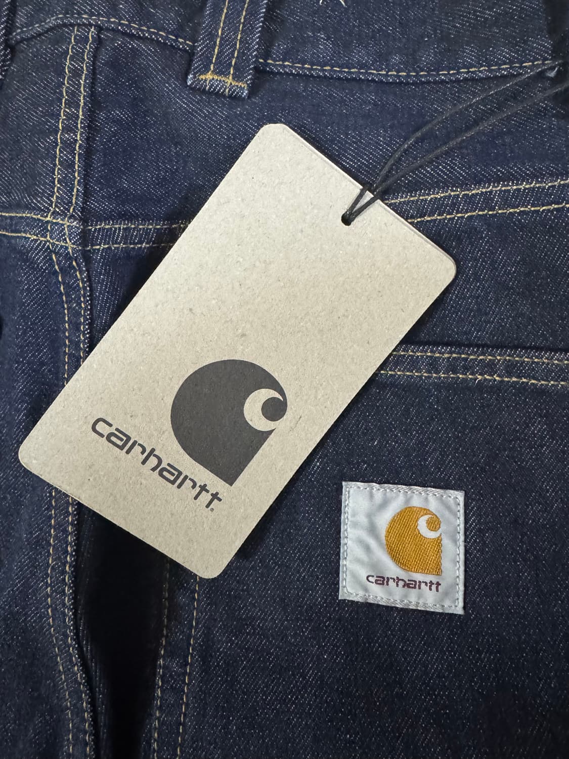 칼하트윕 브랜든 팬츠 블루 린스드 상품이미지5