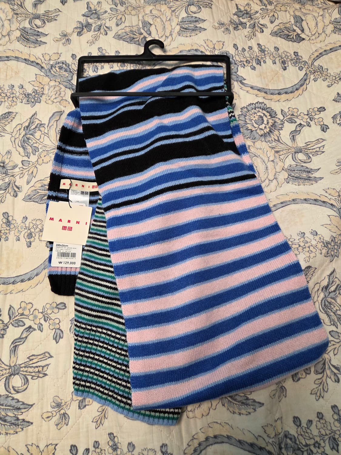 유니클로 × 마르니 콜라보 캐시미어 머플러 상품이미지2