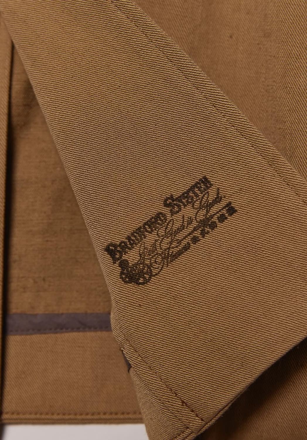 NICENESS IRWIN 면/대마 레더 트림 자켓 M 상품이미지7