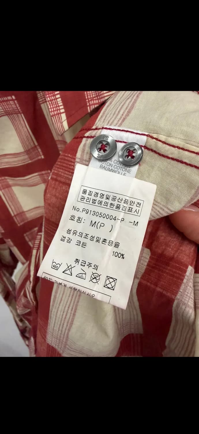 (95) 폴스미스 코튼 체크 긴팔 셔츠 롱슬리브 상품이미지8