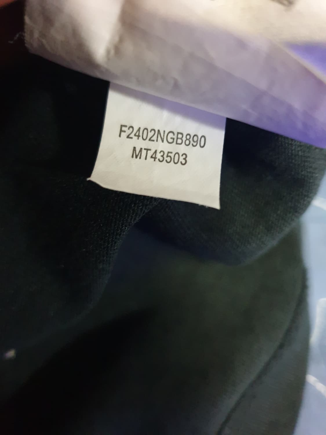 뉴발란스 볼륨로고 반팔티 블랙 (S) 상품이미지6