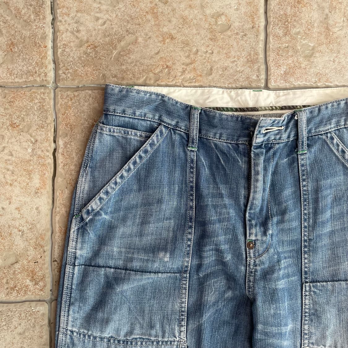 [32] SURPLUS double knee denim pants 상품이미지4