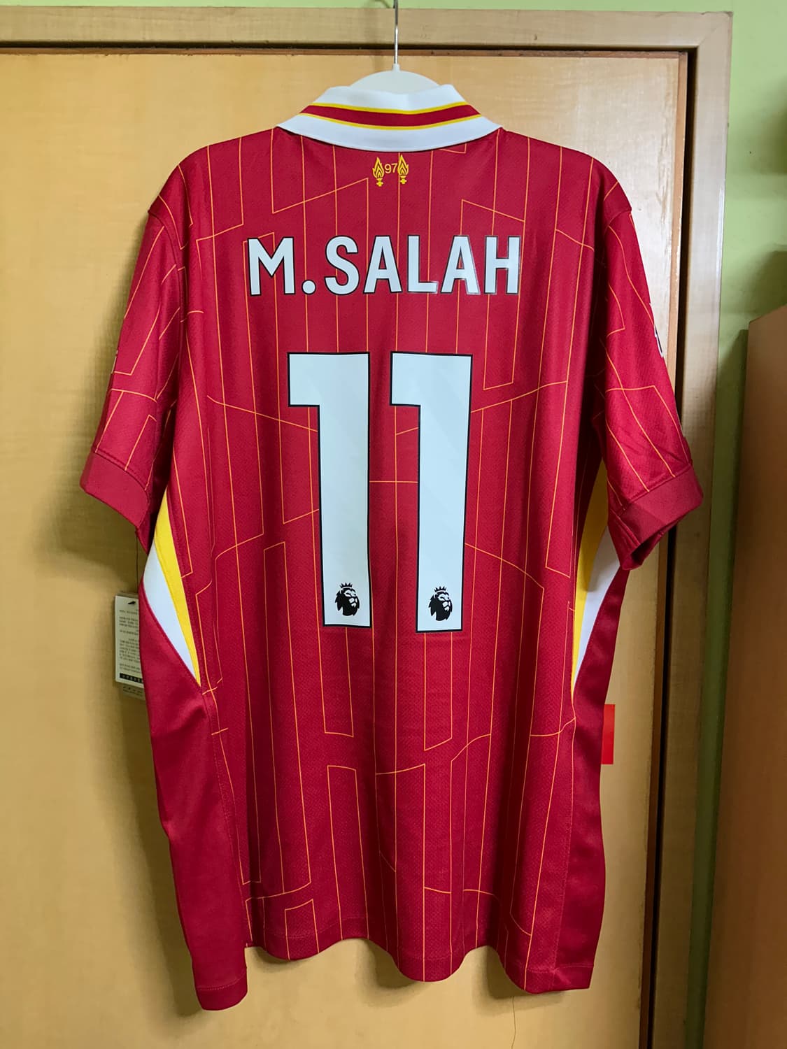 새상품)24-25 리버풀 살라 레플리카 유니폼L 상품이미지2