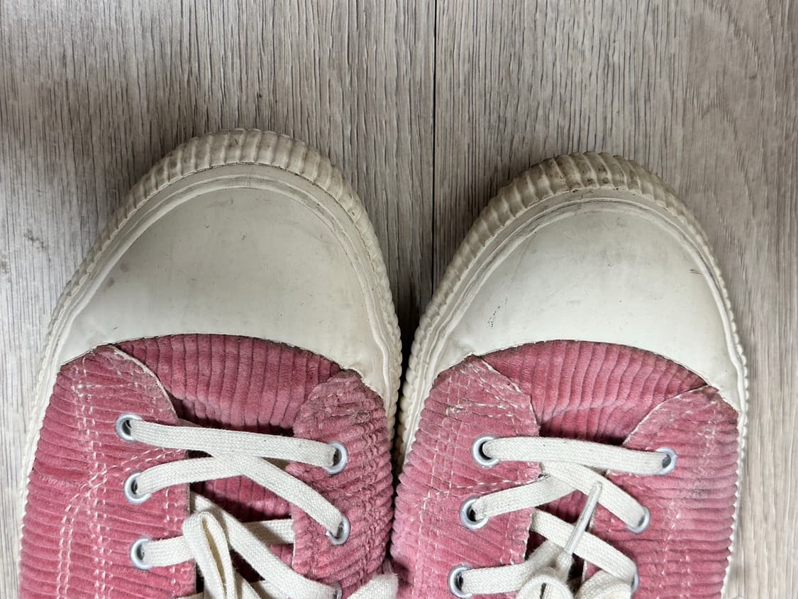 캐치볼x이스트하버서플러스 코듀로이 스니커즈 핑크 (280) 상품이미지6