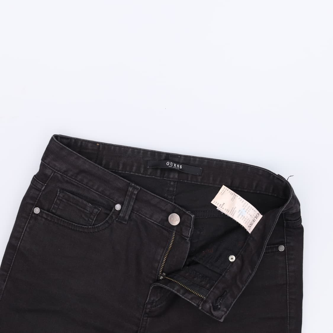 67(27) 게스 여성 흑청 스키니진 0414H1 상품이미지3