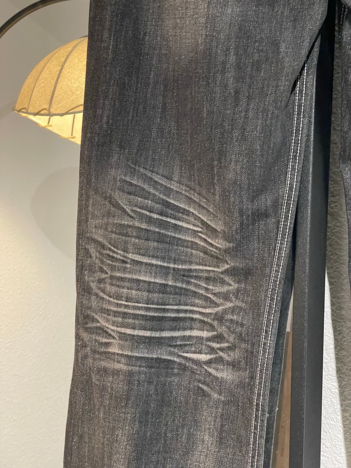 Topswkle 블랙 데님 팬츠 상품이미지8