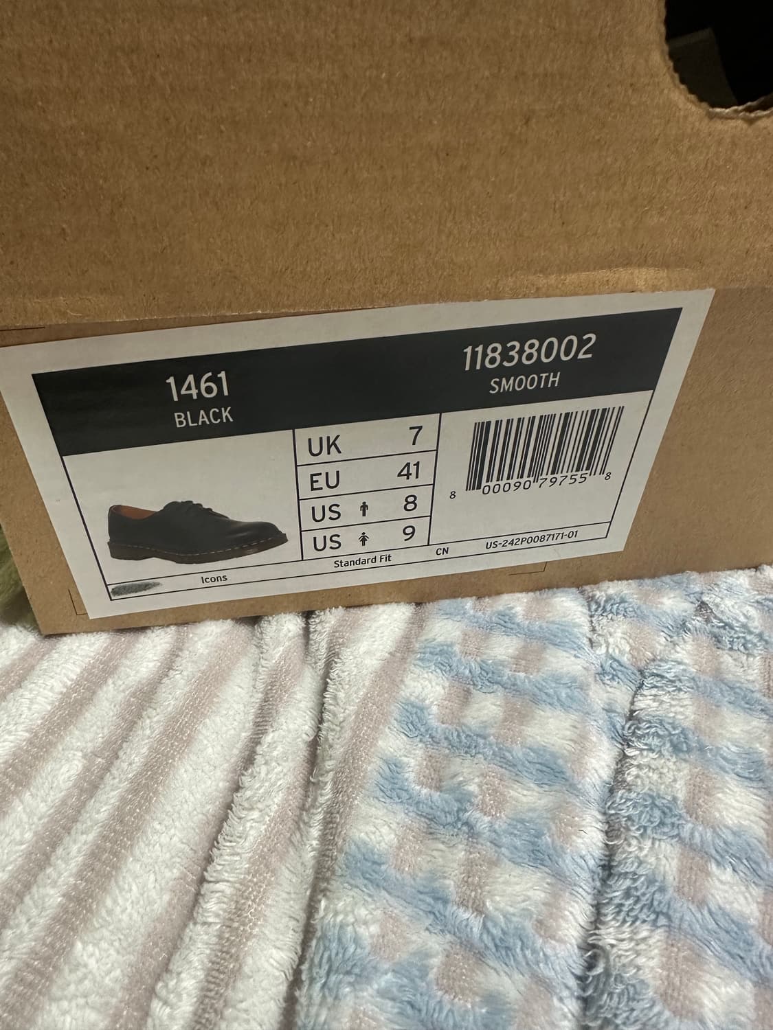 (260,uk7) 닥터마틴 1461 스무스 상품이미지6