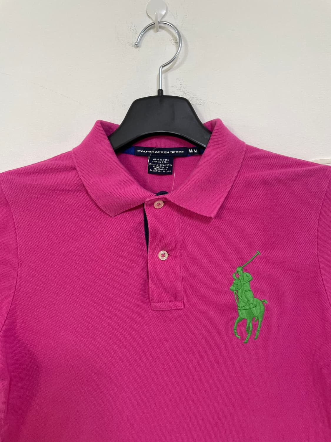 폴로랄프로렌 반팔 카라티 핑크 상품이미지4